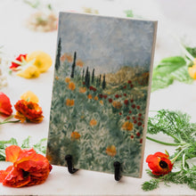 Load image into Gallery viewer, #31 Hand Illustrated Tile | Le Jardin
