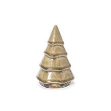 Load image into Gallery viewer, Small Ceramic Holiday Tree, Winter Melon
