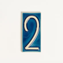 Load image into Gallery viewer, House Number Tile, Aegean
