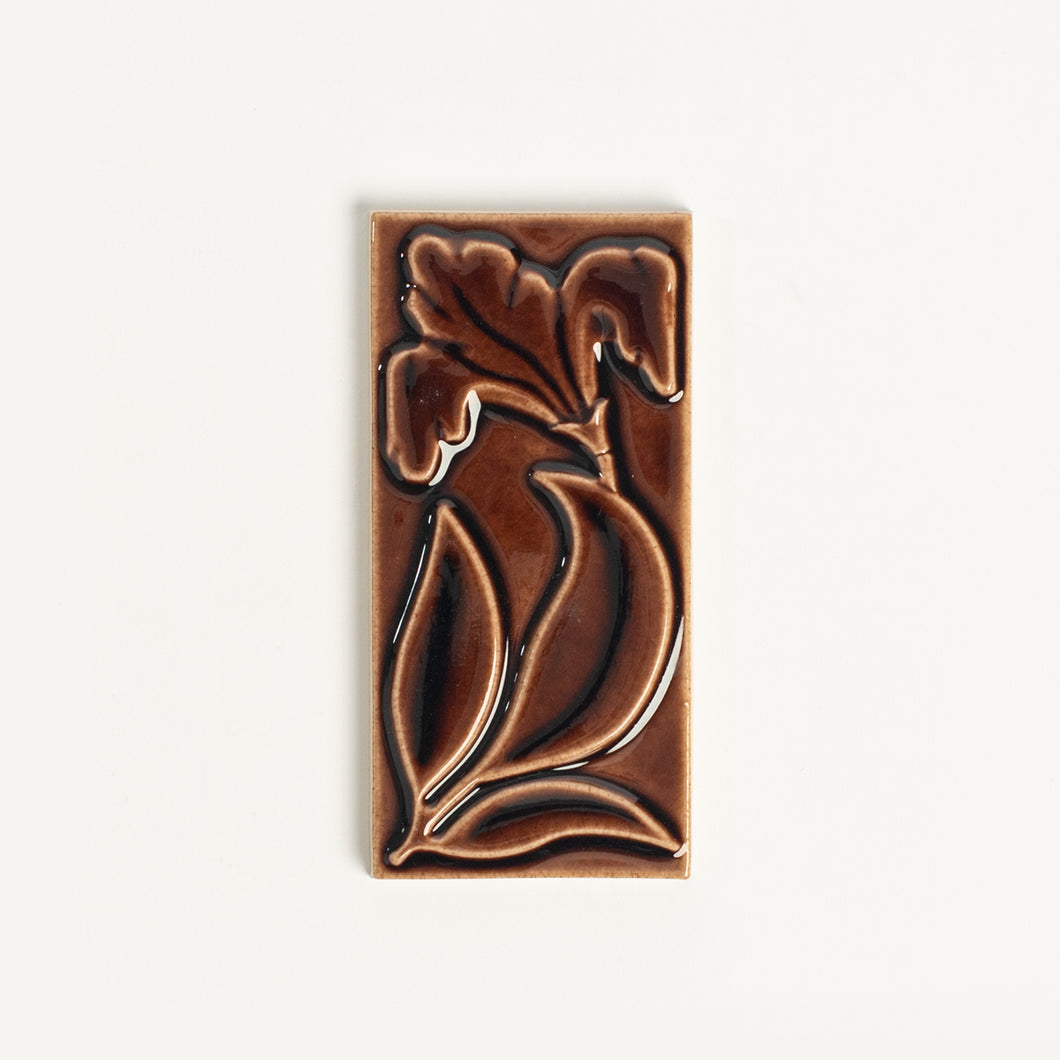 House Number Spacer Tile, Brandy Iris