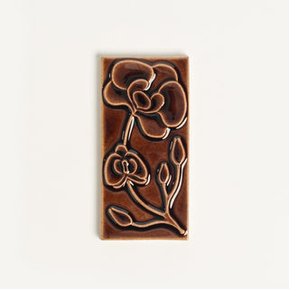 House Number Spacer Tile, Brandy Orchid
