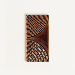 House Number Spacer Tile, Brandy Contour
