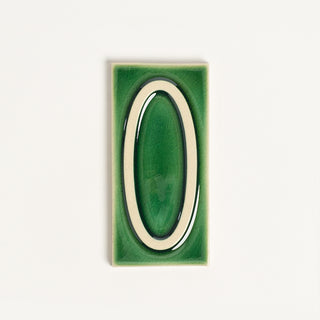 House Number Tile, Emerald Isle