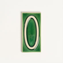 Load image into Gallery viewer, House Number Tile, Emerald Isle
