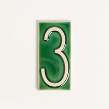 Load image into Gallery viewer, House Number Tile, Emerald Isle
