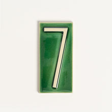 Load image into Gallery viewer, House Number Tile, Emerald Isle
