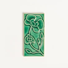Load image into Gallery viewer, House Number Spacer Tile, Emerald Isle Orchid
