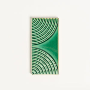 House Number Spacer Tile, Emerald Isle Contour