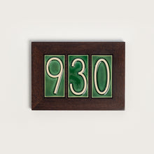 Load image into Gallery viewer, House Number Frame, 3-Tile
