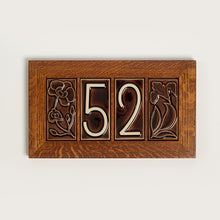 Load image into Gallery viewer, House Number Frame, 4-Tile
