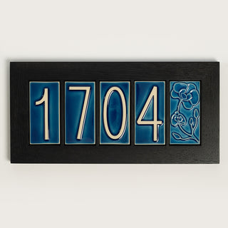 House Number Frame, 5-Tile
