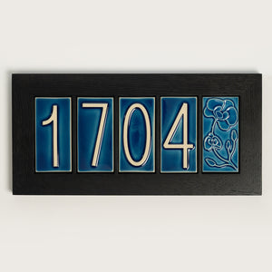 House Number Frame, 5-Tile