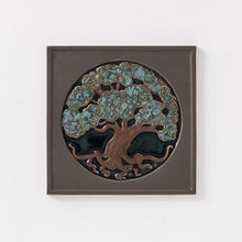 Load image into Gallery viewer, Tree of Life Tile - 12&quot; x 12&quot; - Eclipse
