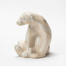 Load image into Gallery viewer, Abel Bear Figurine, Large, Snowflake -Morning Frost
