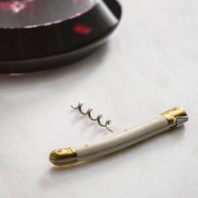 Load image into Gallery viewer, Laguiole Corkscrew with Ivory Colored Handle
