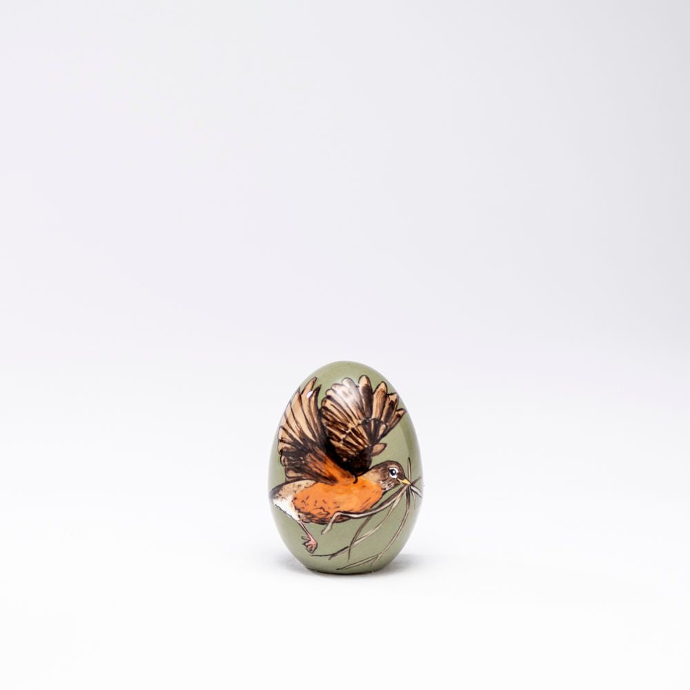 Hand-Painted Egg No. 140, Small