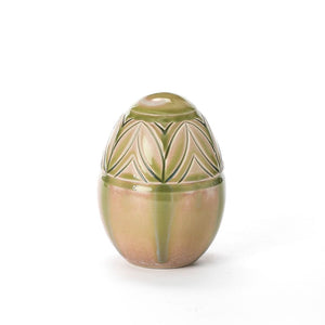 Hand Carved Medium Egg #316