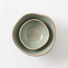 Load image into Gallery viewer, Riverstone 2 pc Bowl Set- Seafoam
