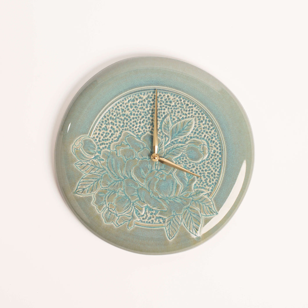 Hand-Thrown Clock, No. 11