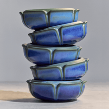 Load image into Gallery viewer, Flower Dish Set, Lapis
