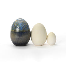 Load image into Gallery viewer, Hand Carved Large Egg #256
