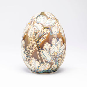 Hand-Carved Egg No. 041, Large