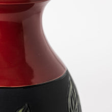 Load image into Gallery viewer, Hand Thrown Homage French Red Vase #04
