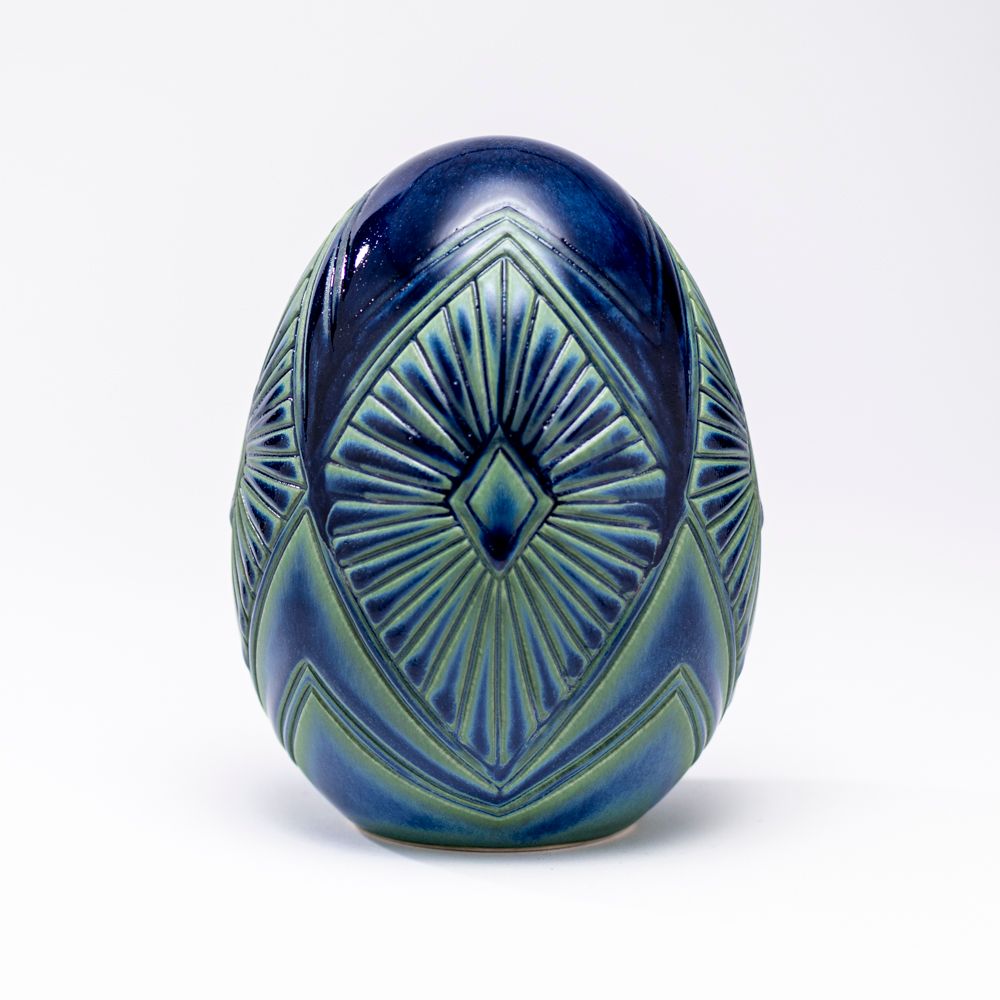 Hand-Carved Egg No. 093, Large