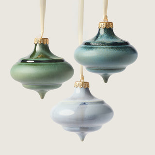 Classic Studio Ornament Trio, Cascade