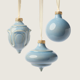Studio Ornament Trio, Harbor Mist