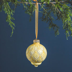 Hand Carved Ornament #064