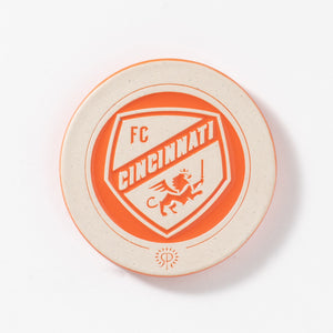 FC Cincinnati Coaster Orange