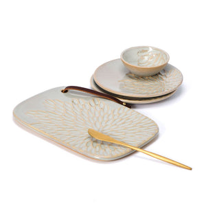 Emilia Art of Entertaining for Two Charcuterie Set - Misty Moon