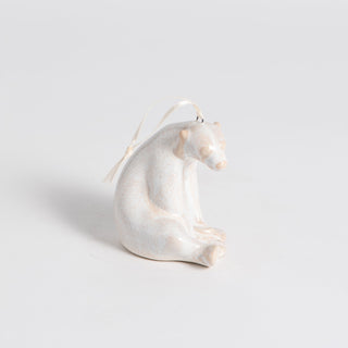Abel Bear Ornament, Polar
