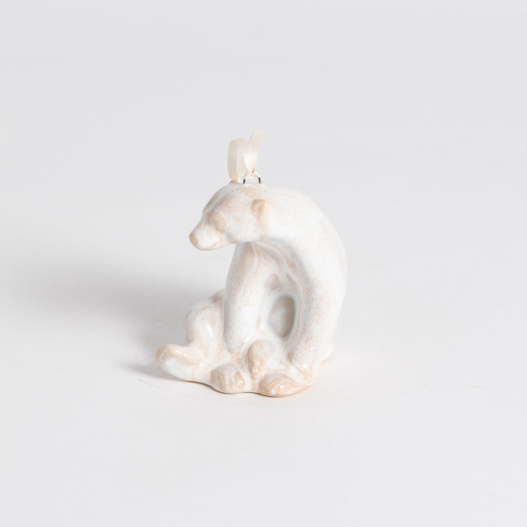 Abel Bear Ornament -Polar