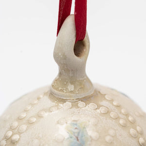 Hand Thrown Ornament #108 | Beautiful Baubles Collection 2023