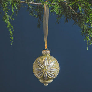 Hand Carved Ornament #013