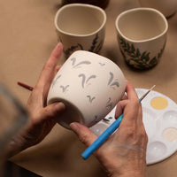 Hand-Painting Workshop: Riverstone Cups