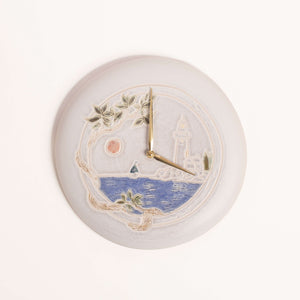 Hand-Thrown Clock, No. 4