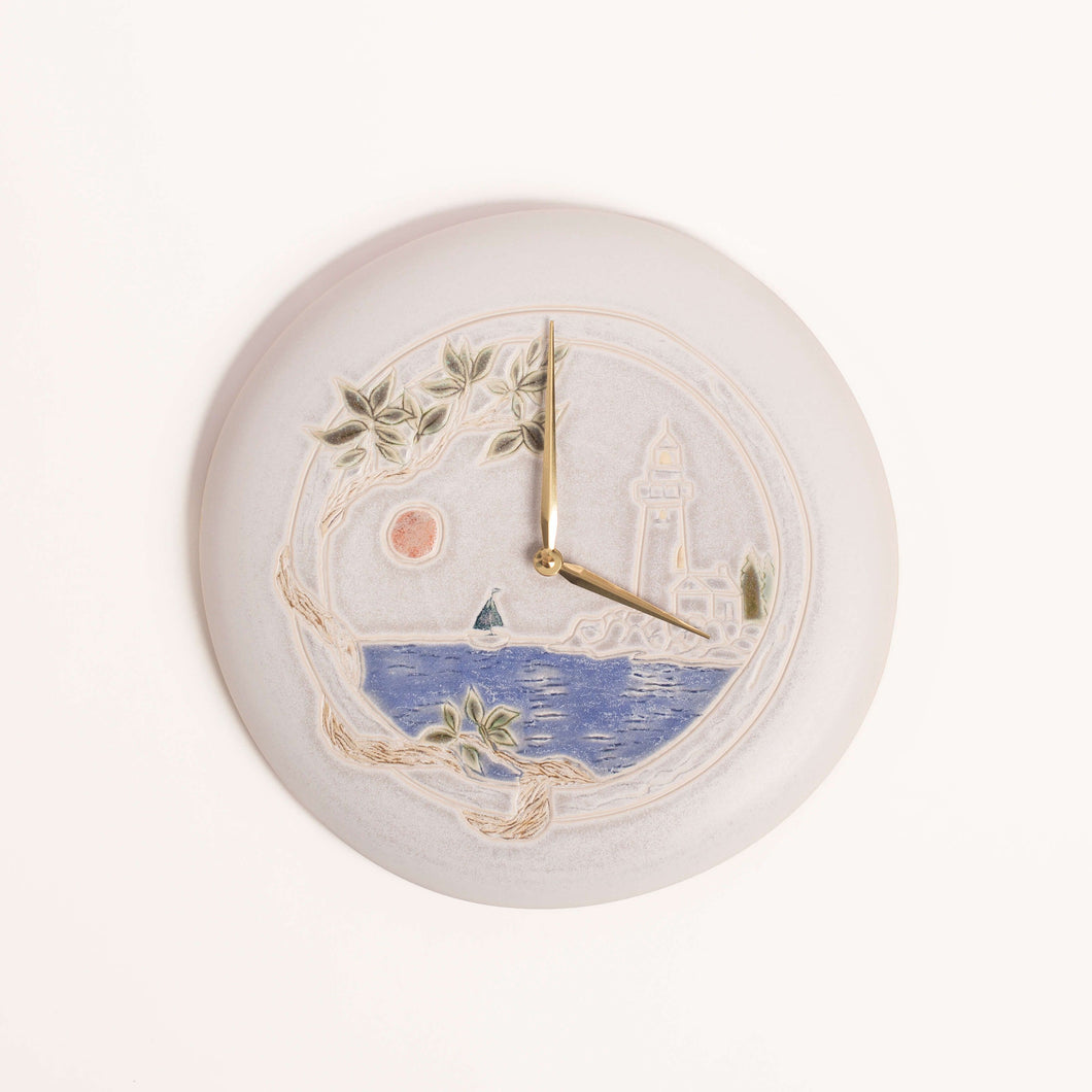 Hand-Thrown Clock, No. 4