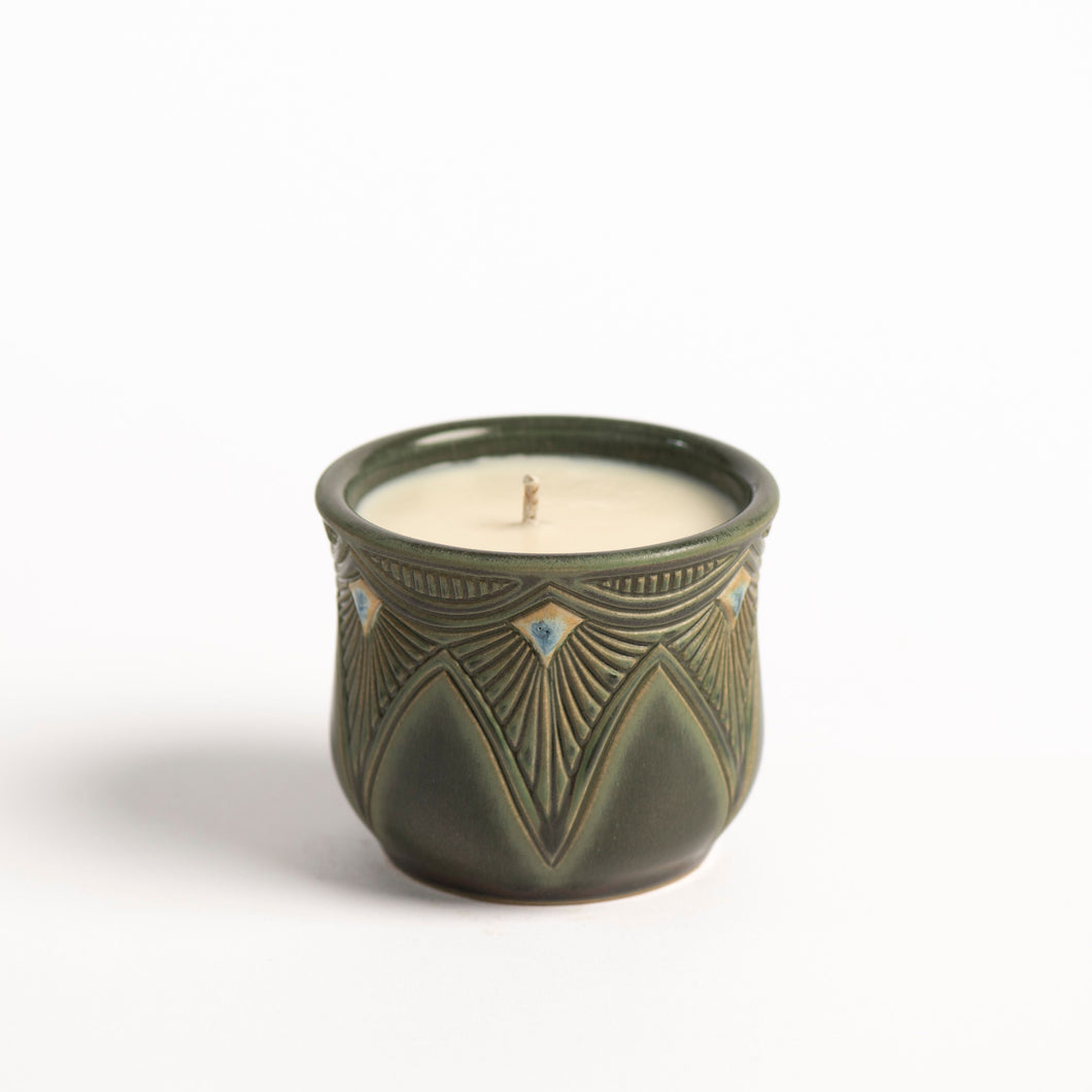 Hand-Thrown Candle No. 8