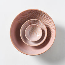 Load image into Gallery viewer, Emilia Bowl Set of 3- Peach Blossom
