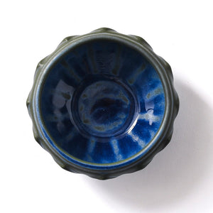 Small Flower Dish - Lapis