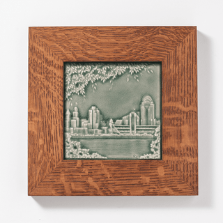 Cincinnati Skyline Tile, Sencha