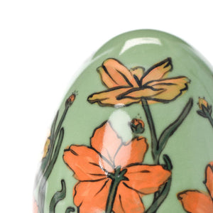 Hand Painted Large Egg #273