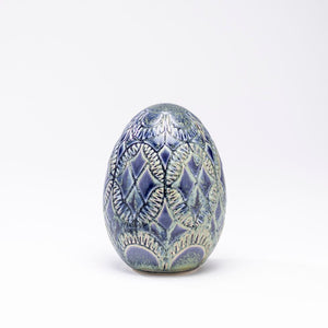 Hand-Carved Egg No. 050, Medium