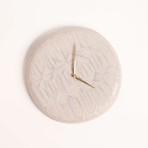 Hand-Thrown Clock, No. 14