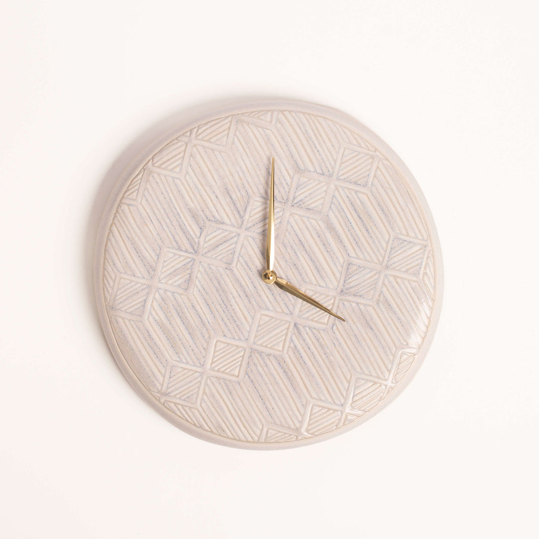 Hand-Thrown Clock, No. 14