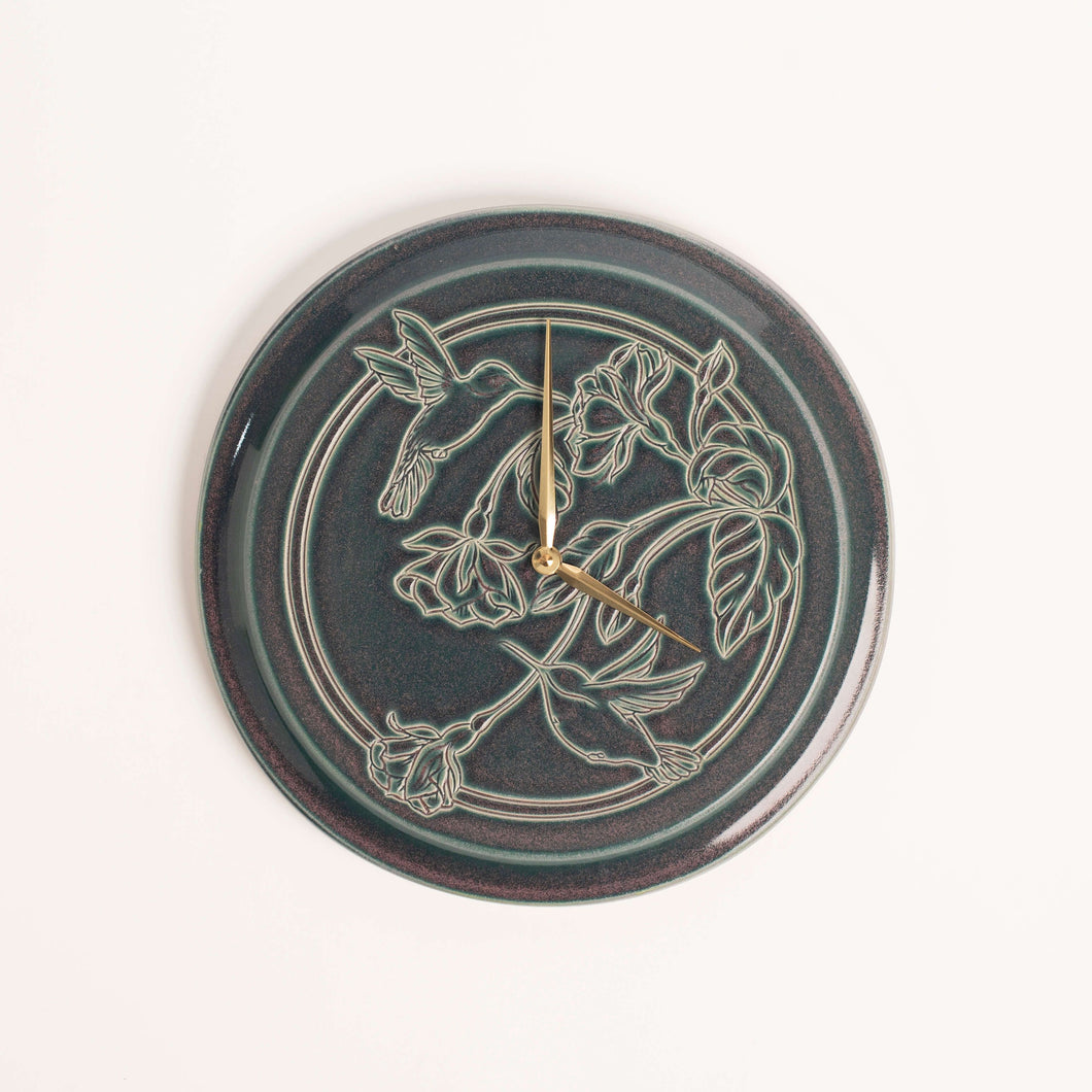 Hand-Thrown Clock, No. 8