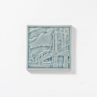 Roebling Bridge Tile, Teton